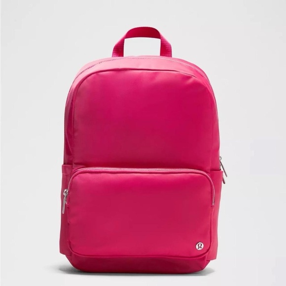 lululemon athletica Handbags - Lululemon Everywhere Backpack 22L Metal Hardware- RBCO/SHOK/SLVR
